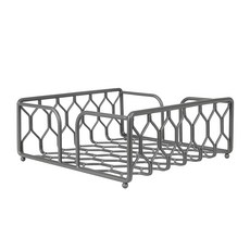 SPECTRUM Diversified Designs 蜂巢扁平餐巾架, 1個, 黑色