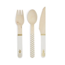 Cakewalk 竹子Youtensil菠蘿粉碎單套3套, 1套, 8件