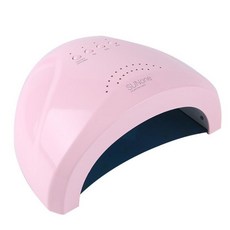 艾薇奈兒 SUN ONE YQ-1 48W太陽燈 美甲凝膠燈 UV LED 指甲烘乾機，快速烘乾，持久亮麗, 1個, 粉色