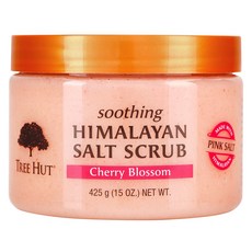 TREE HUT 樹上小屋 舒緩喜馬拉雅鹽磨砂櫻花, 1個, 425克