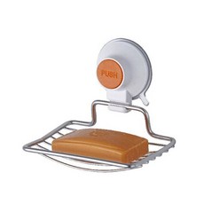 Hold的住 按壓式吸盤置物系列, 肥皂架