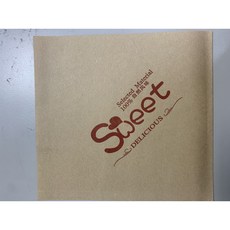SWEET 牛皮淋膜漢堡/貝果/三明治袋 L袋 15x15cm 100入, 1個, 100個