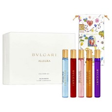 BVLGARI 寶格麗 Allegra悅享盛典香水禮盒 10ml 5款組, 1個