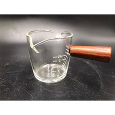 雙口木把盎司調酒量杯