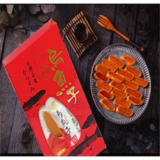 卡拉小舖 一口烏魚子 紅色薄切禮盒 (台灣名產 即食烏魚子), 1盒裝, 160公克