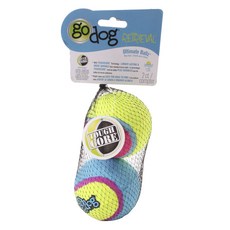 go dog 狗用 Retriever Ultimate Balls Toy L, 2件, 混色