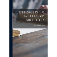 (英文圖書) Best House Plans by 14 Famous Architects 平裝版, Hassell Street Press, 英文