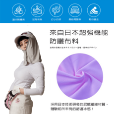 MEGA COOUV 防曬涼感帽套 UV-505 台灣防曬科技布料 日本設計, 灰色, 1個