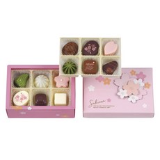 Masion de Franceya綜合巧克力 S 優雅櫻花, 1個, 48g