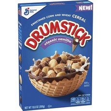 General Mills 鼓棒麥片經典香草, 1個, 300g