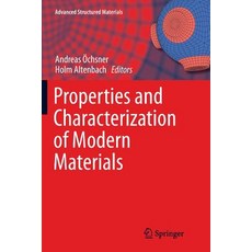 Properties and Characterization of Modern Materials 平裝版, Springer, 英文