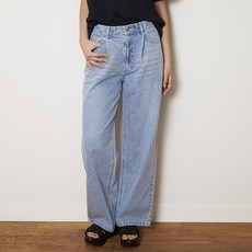 LOVETOXIC 涼感牛仔寬褲