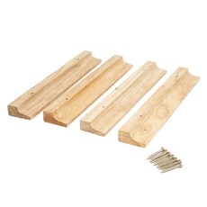 FOX RUN 紅酒杯架, 1個, 木質