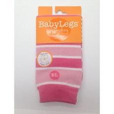 BabyLegs 襪套/袖套/爬行襪 (粉條紋款/美國)