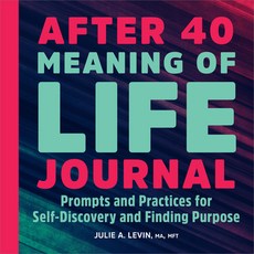 (英文圖書) After 40: Meaning of Life Journal: Prompts and Practices for Self-Discovery and Finding Purpose 平裝版, Rockridge Press, 英文
