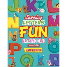 (英文圖書)Learning Letters is Fun Matching Game Activity Book 平裝版, Creative Playbooks, 英文