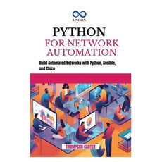 (英文圖書) Python for Network Automation: Build Automated Networks with Python Ansible a... 平裝版, Independently Published, 英文