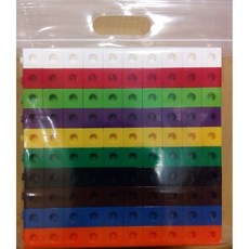 USL 遊思樂 10色2公分連接方塊 (100Pcs) 數學教具 索瑪立方塊 臺灣製造, 1個