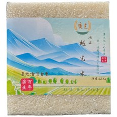 廣生 臺灣池上越光米 蓬萊白米 (百年老店), 1.5kg, 1個, CNS一等