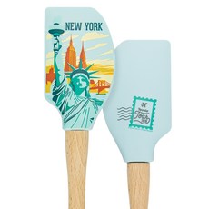 Tovolo 遊覽設計木柄矽鏟, 1個, 紐約