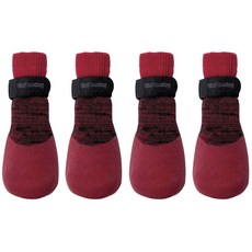 foufoudog 橡膠深襪貓襪, 紅色的