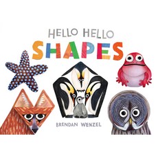 (英文圖書)Hello Hello Shapes Board Books, Chronicle Books, 英文, 硬頁書