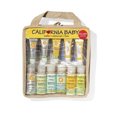 CALIFORNIA BABY 加州寶寶 生態旅行兒童沐浴露11件套, 1個