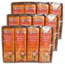 Keebler 三明治餅乾 起司花生醬口味, 24個, 39g