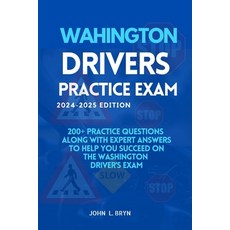 (英文圖書) Washington Drivers Practice Exam: 200+ practice questions along with expert ans... 平裝版, Independently Published, 英文