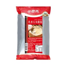 小磨坊 乳香玉米濃湯 香甜滑順 快速沖泡 多種料理方式 全家大小都適合, 1kg, 5個