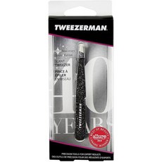 TWEEZERMAN 斜角修眉夾, 1個, 40週年特別版