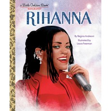(英文圖書)Rihanna: A Little Golden Book Biography 精裝版, Golden Books, 英文