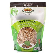 無糖肉桂葡萄乾麥片with蘋果&核桃, 1袋, 284g