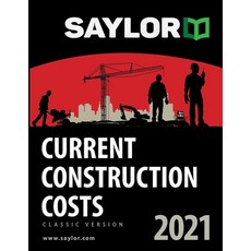 Saylor Current Construction Costs 2021 平裝版, Saylor Communications, 英文