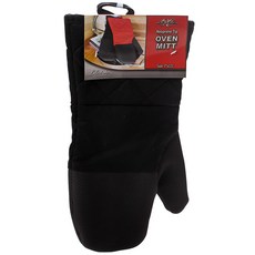 Royal Crest 氯丁橡膠尖端烤箱手套 17.8 x 33cm, 1個, 黑色