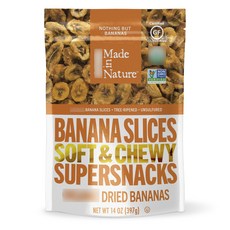 Made In Nature 香Q柔軟香蕉片, 1個, 397g