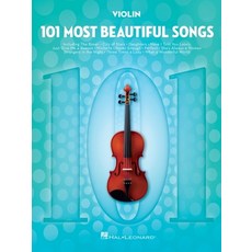 (英文圖書) 101 Most Beautiful Songs: For Violin 平裝版, Hal Leonard Publishing Corporation, 英文