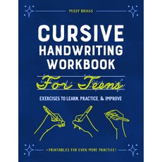 Cursive Handwriting Workbook for Teens: Exercises to Learn Practice and Improve 平裝版, Rockridge Press, 英文