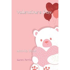 (英文圖書)Valentine's Day: Activity Book 平裝版, Independently Published, 英文