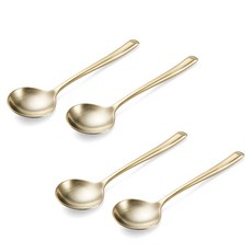 毛巾活肉湯勺, 4入, 金波