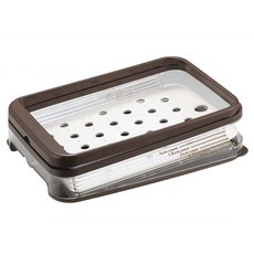 YOSHIKAWA 吉川 Home Bakery Club橫切型吐司切割器, 1個, 棕色