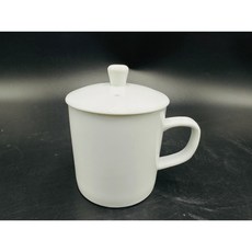 茶的奧秘 陶瓷評茶杯 專業評鑑杯 附蓋保溫 簡約設計 個人品茗杯, 評審單杯(大)-200cc