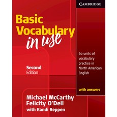 (英文圖書) Basic Vocabulary in Use: 60 Units of Vocabulary Practice in North American English with Answers 平裝版, Cambridge University Press, 英文