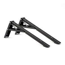 ZioBiz 折疊式層架 大型, 2個, 黑色