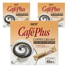 ucc Cafe Plus咖啡奶油條 40條入, 3個, 40入