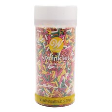 Wilton 惠爾通 彩色巧克力米, 177g, 1罐