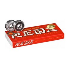 BONES BEARINGS REDS 滑板培林，提升滑行速度與穩定性, 詳見包裝