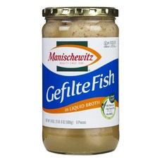 Manischewitz 醃製魚漿罐頭, 1罐, 680g