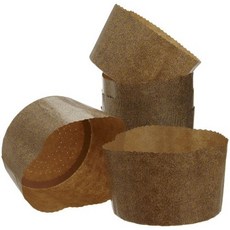 honey can do 烘焙專用蛋糕紙模杯 L, 6件, 棕色的