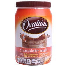 Ovaltine 阿華田 巧克力麥芽沖泡粉, 340g, 1罐, 1罐